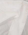Classico Hemstitch Cotton Sateen Duvet Cover Set - White