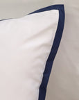 Langston Bamboo Sateen Duvet Cover Set - Navy