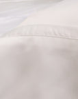 Langston Bamboo Sateen Duvet Cover Set - White