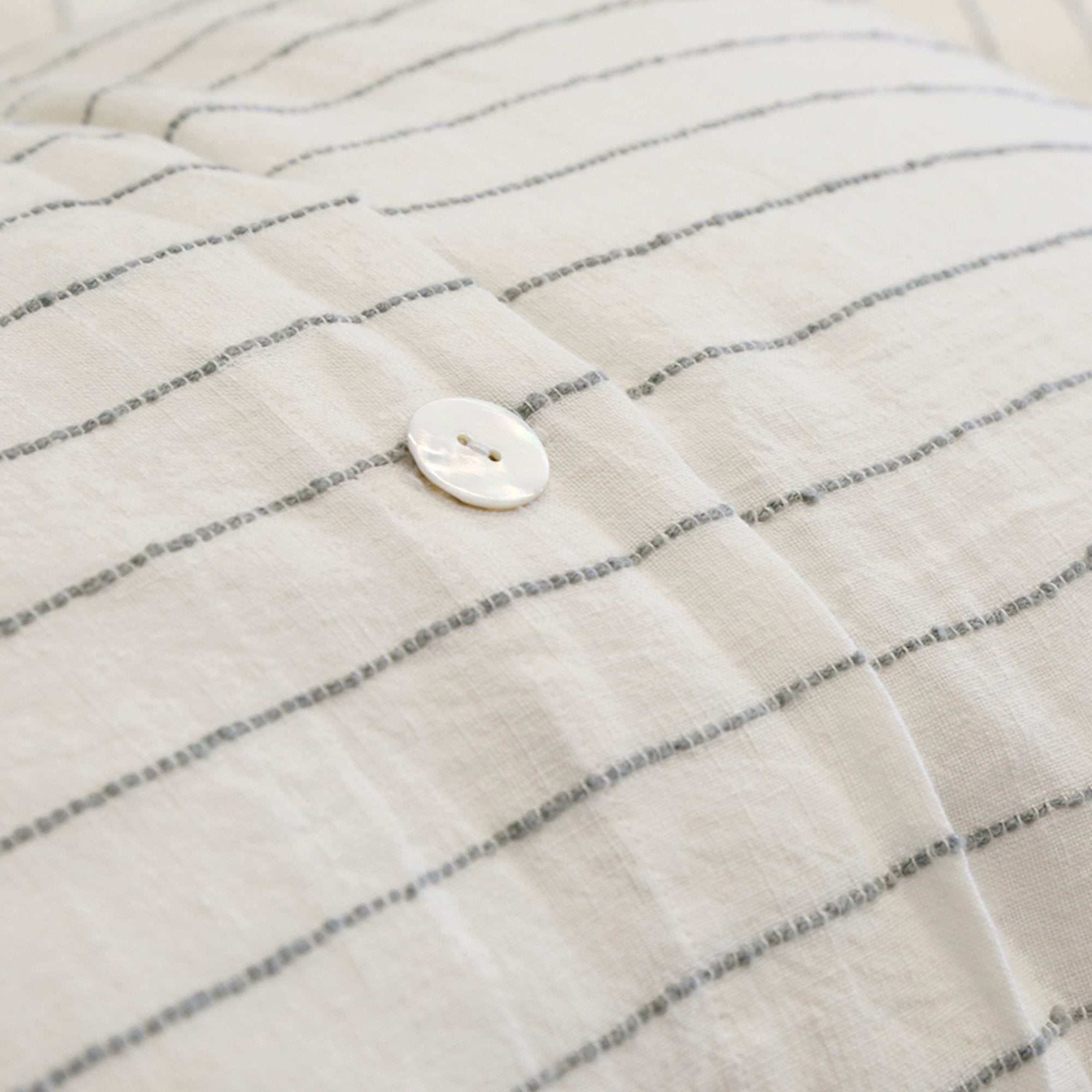 BLAKE - CREAM/GREY-DUVETS &amp; SHAMS-Pom Pom at Home