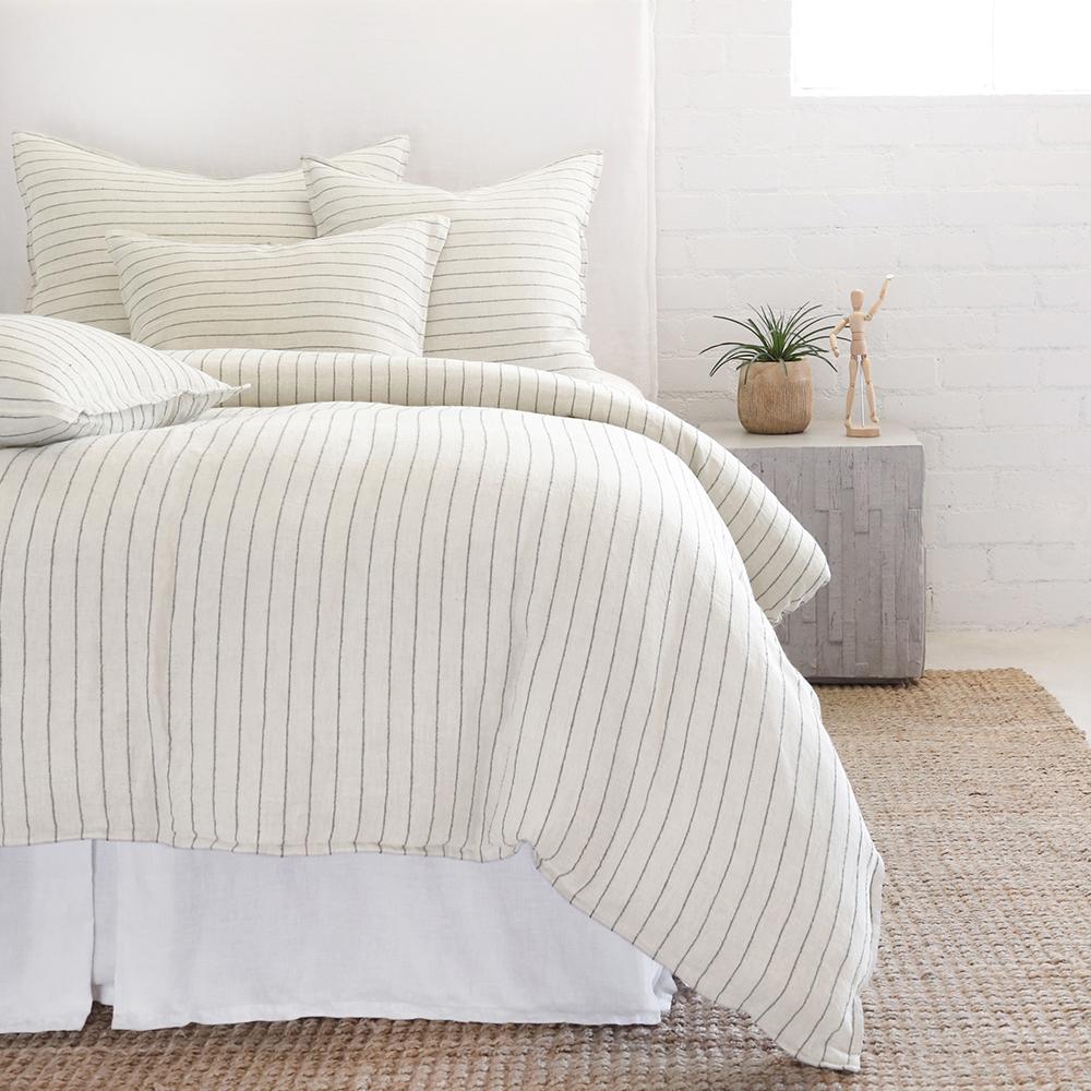 BLAKE - CREAM/GREY-DUVETS &amp; SHAMS-Pom Pom at Home