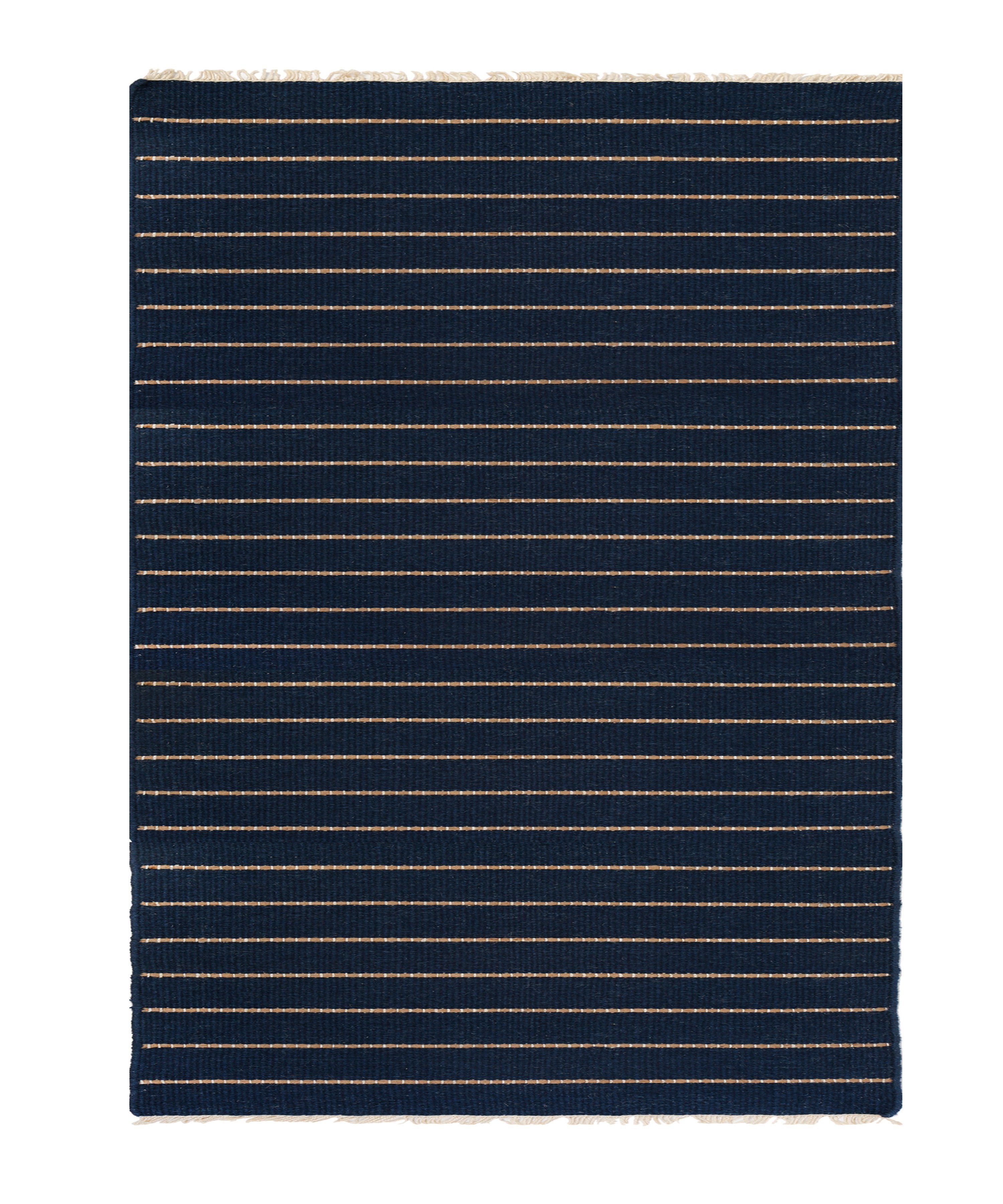 Warby Handwoven Rug - Navy