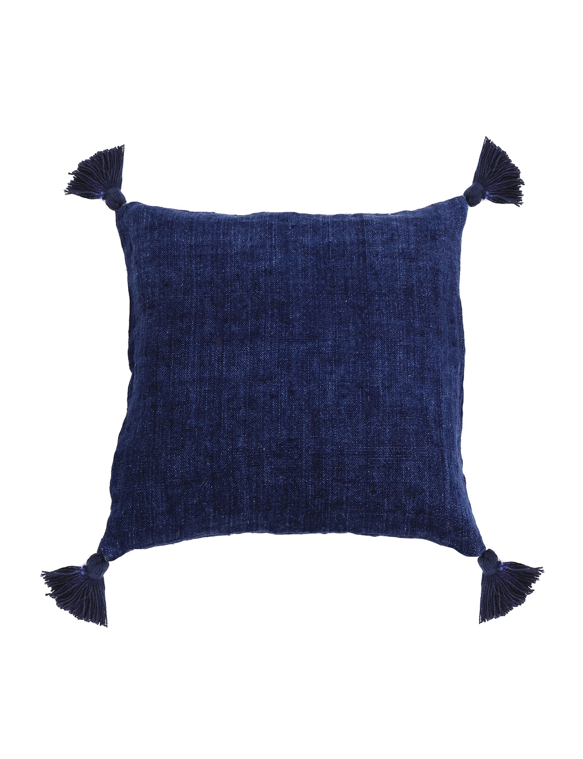 Montauk 20&quot; Pillow with Tassels - 7 colors-Decorative Pillow-Pom Pom at Home