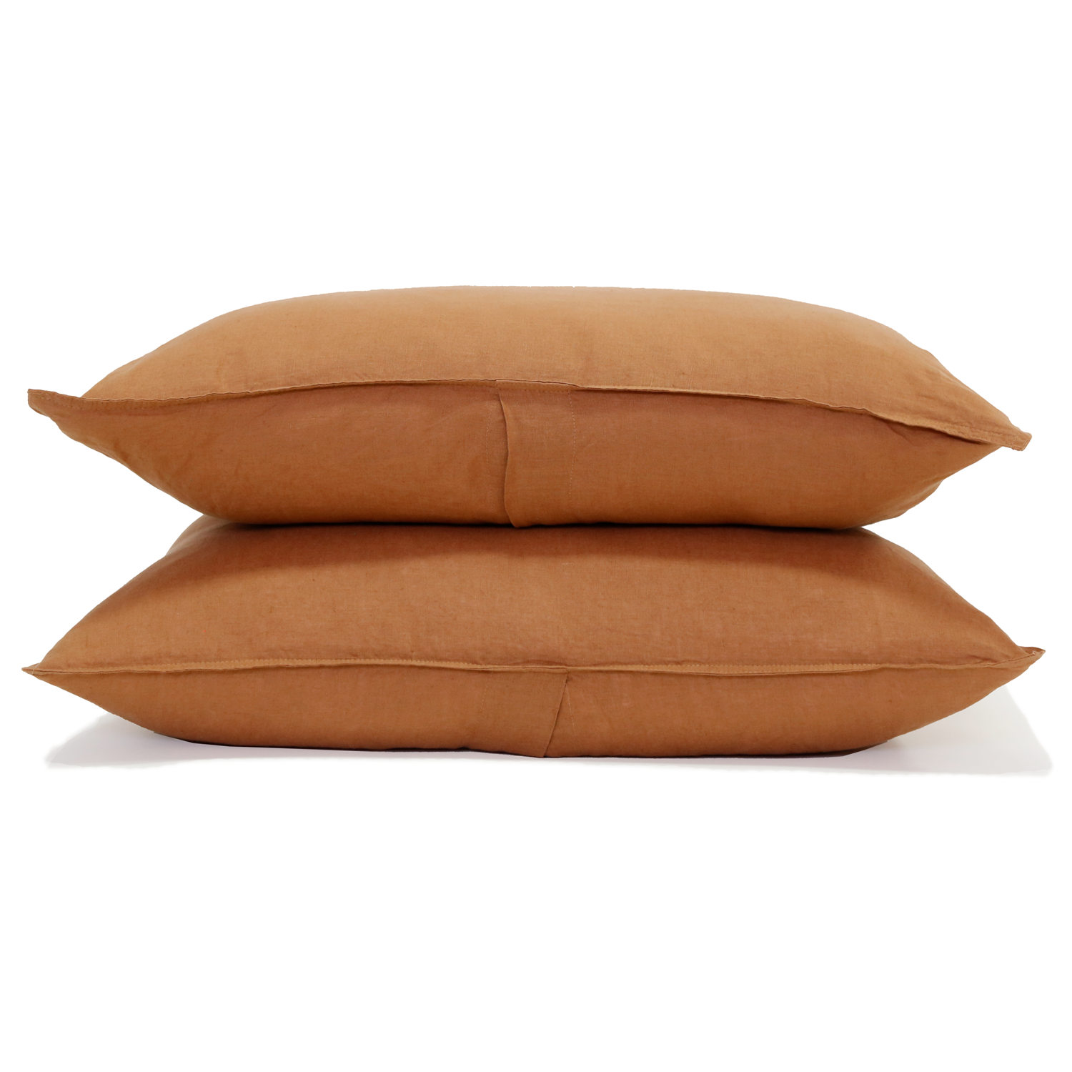 Parker Linen Duvet Cover Set - Terra Cotta
