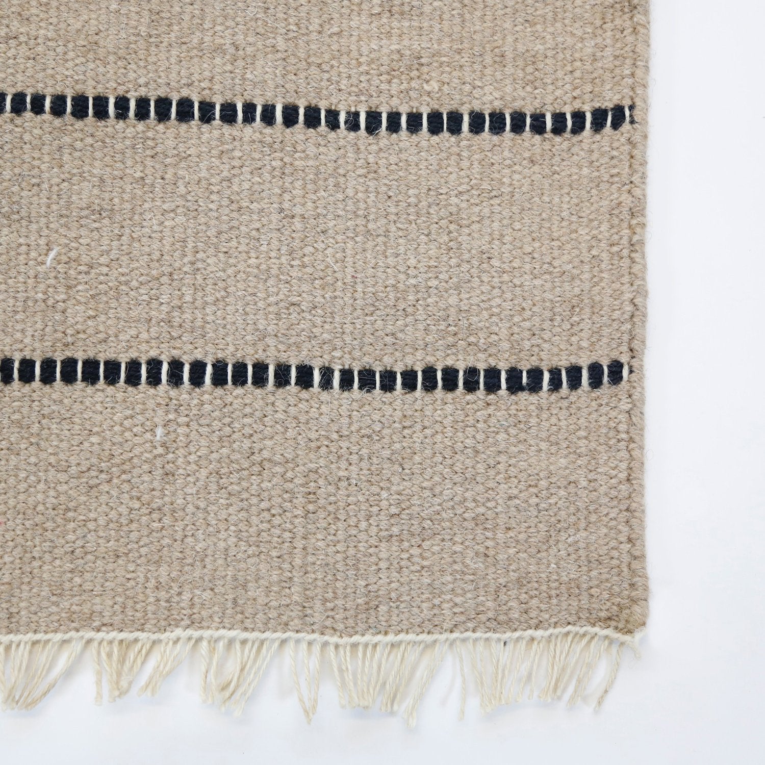 WARBY HANDWOVEN RUG - NATURAL-Pom Pom at Home